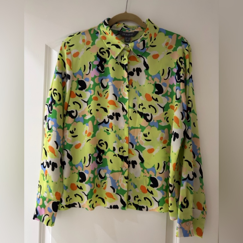 Primark Lime Green Multicolor Jacket